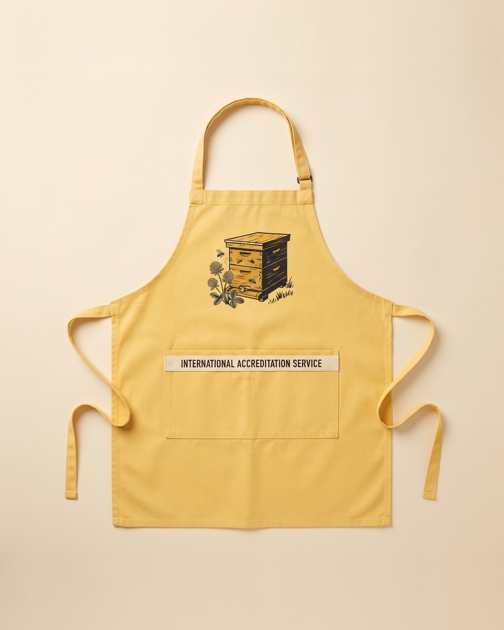 Apiary Keeper Apron in Butter Yellow